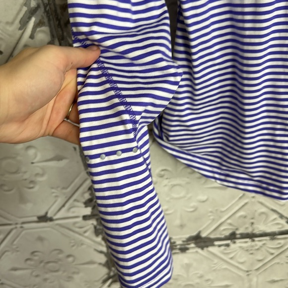 Like new Nike running striped quarter zip - Picture 7 of 7